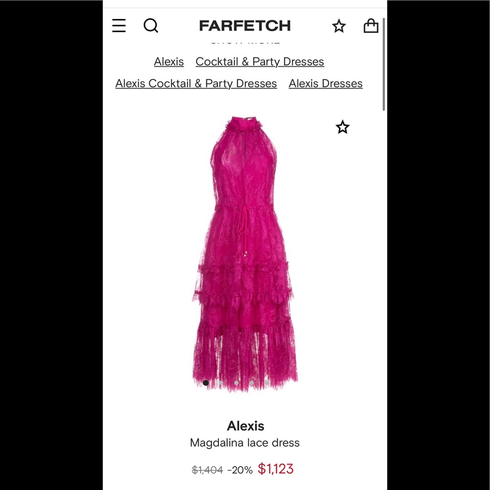 Alexis Magdalina Lace Dress